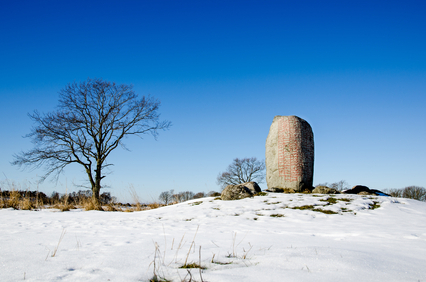 Vikings Runestone in Scandinavia